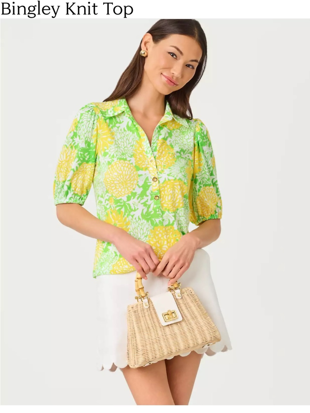 NWT Lilly Pulitzer Bingley Knit Top size M